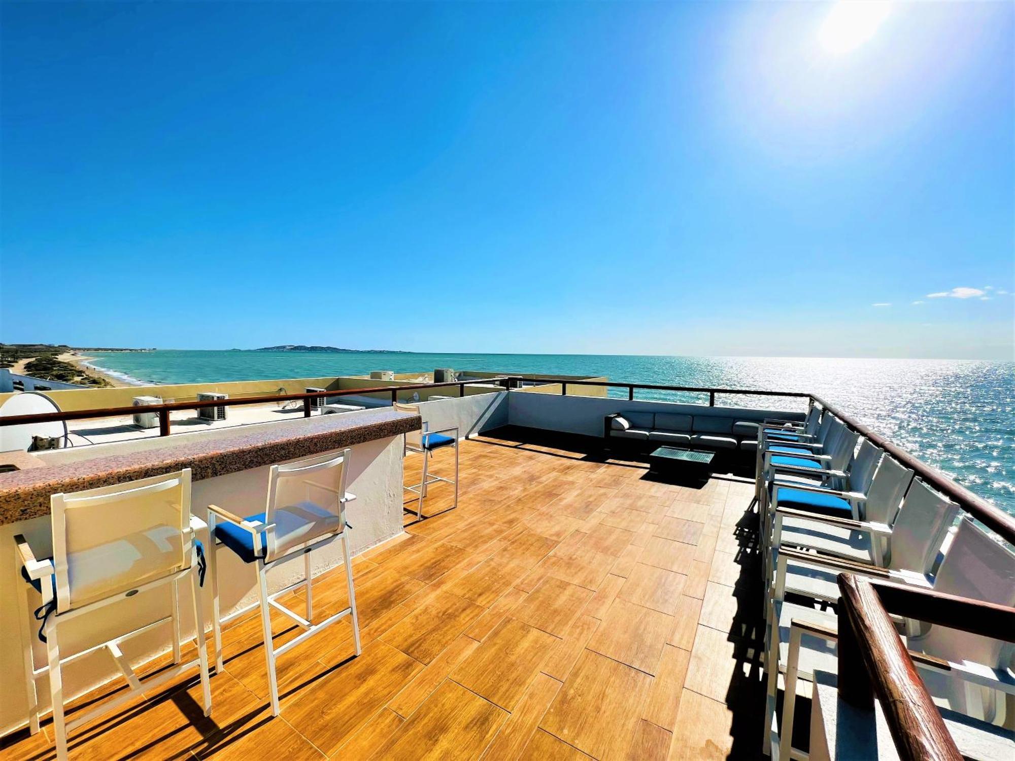 Rocky Point - Ocean Front - King - Suites - Sleeps12 - Gated - Pools Wi-Fi Bahia La Choya Kültér fotó