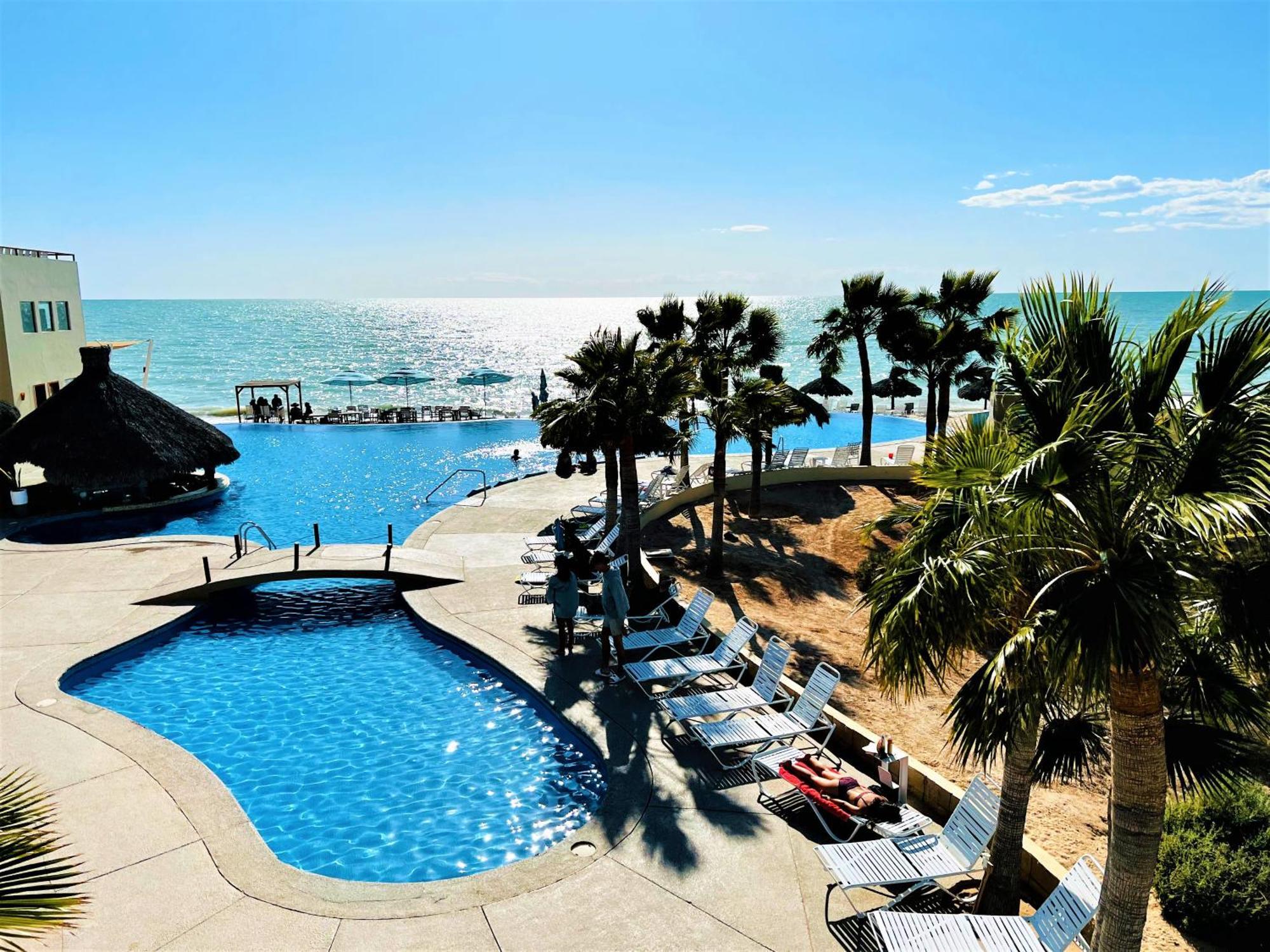 Rocky Point - Ocean Front - King - Suites - Sleeps12 - Gated - Pools Wi-Fi Bahia La Choya Kültér fotó